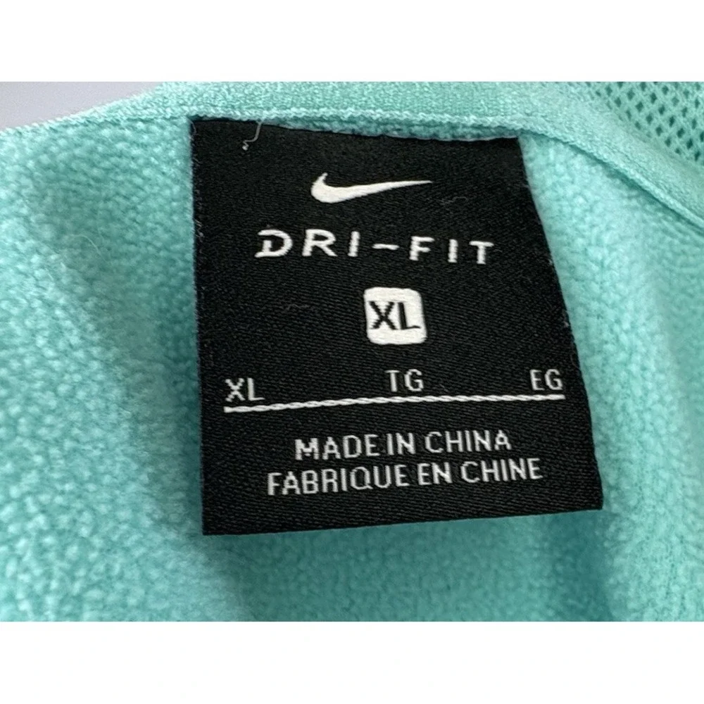 Nike Youth Hoodie XLarge Teal Therma Dri‎ Fit Pullover Hooded Kangaroo Pocket
